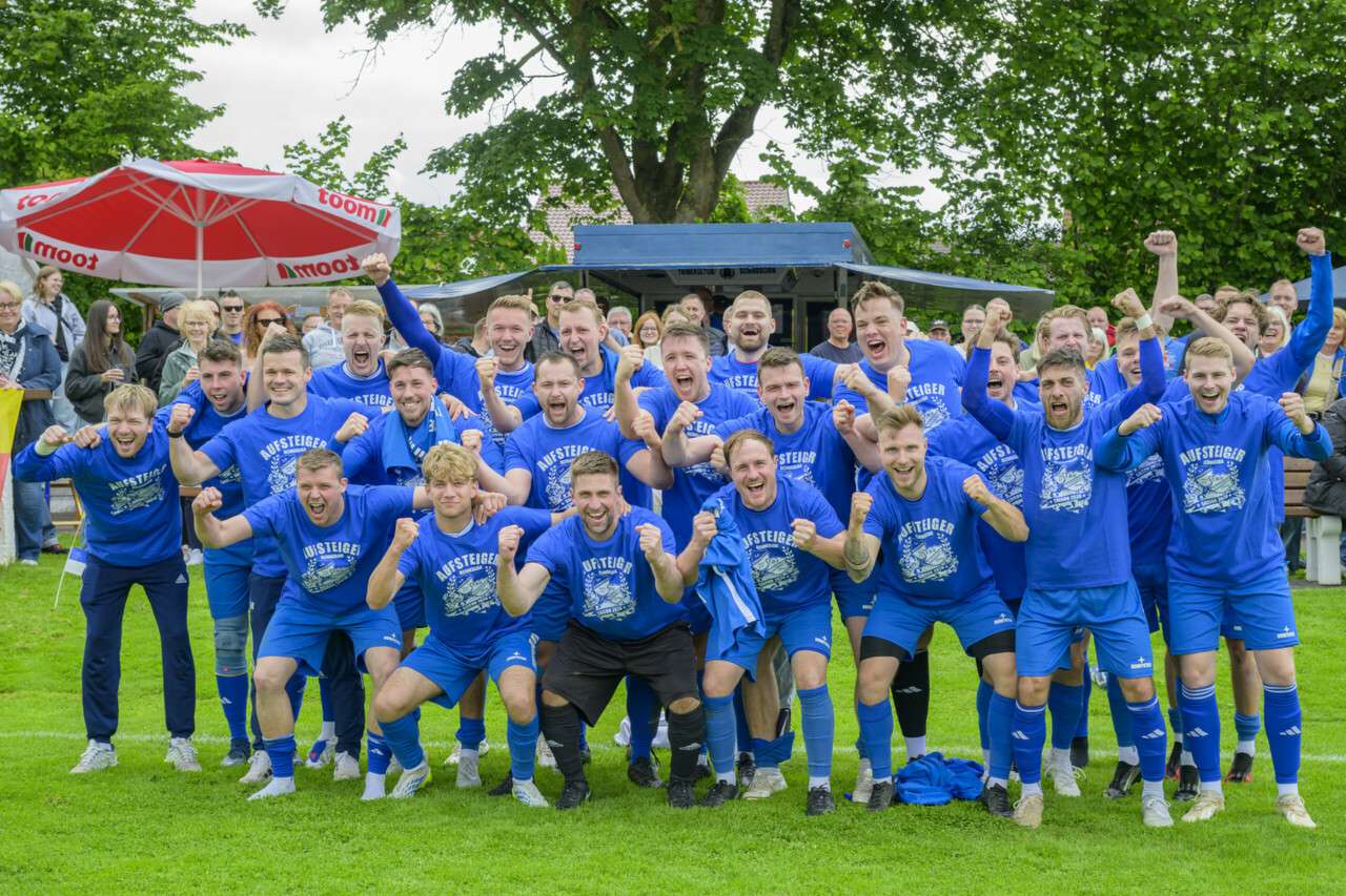 Die SG Sonneborn/Alverdissen ist Meister der Kreisliga A Lemgo 2025/26